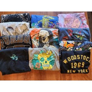 Mystery Box of TWO Vintage Style / Thrifted T- Shirts